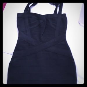 Bandage black dress size S. Brand new. UONBOX